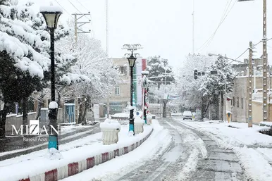 ایران زیباست | برف در کلات