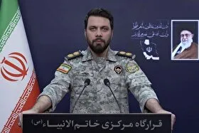 سخنگوی قرارگاه مرکزی خاتم الانبیاء: ایران در تنگه هرمز بزرگی می&zwnj;کند | زیرساخت&zwnj;های ما را بزنید زیرساخت&zwnj;های مهم&zwnj;تر و بیشتری از شما را می&zwnj;زنیم + فیلم