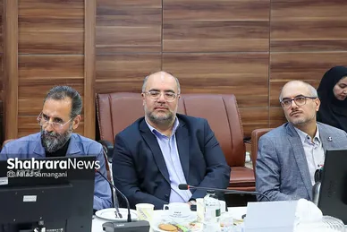 گزارش تصویری | دیدار محمدرضا قلندر شریف ،شهردار مشهد با حجت الاسلام زرندی رئیس کل دادگستری استان خراسان رضوی