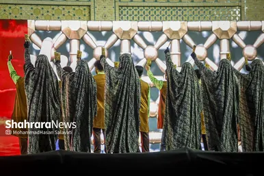 گزارش تصویری | نمایش آئینی «آسمان هشتم»