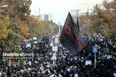 تشییع با شکوه ۳ شهید مدافع امنیت در مشهد