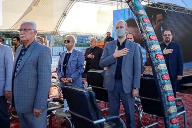 مراسم کلنگ زنی پروژه مشارکتی برج جنوب میدان شهدا