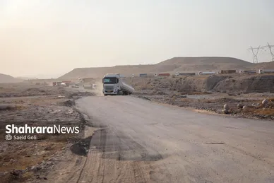 گزارش تصویری | آخرین وضعیت پل رودخانۀ شور در محور بندرعباس پس از حمله امریکا