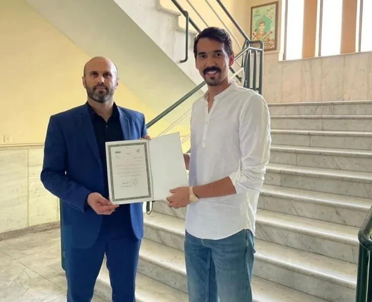 فرهاد فائمی مشاور هیات والیبال استان گلستان