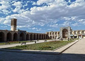 ویدئو| میدان گنجعلی&zwnj;خان کرمان