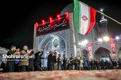 گزارش تصویری | حسینیه حرم | عزاداری سنتی هیئات استان قزوین در حرم مطهر رضوی