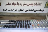 کشف ۶۵۰ کیلوگرم مواد مخدر در کمتر از ۳۶ ساعت در خراسان رضوی