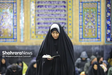 گزارش تصویری | مراسم احیای دومین شب قدر در حرم مطهر امام رضا (ع)