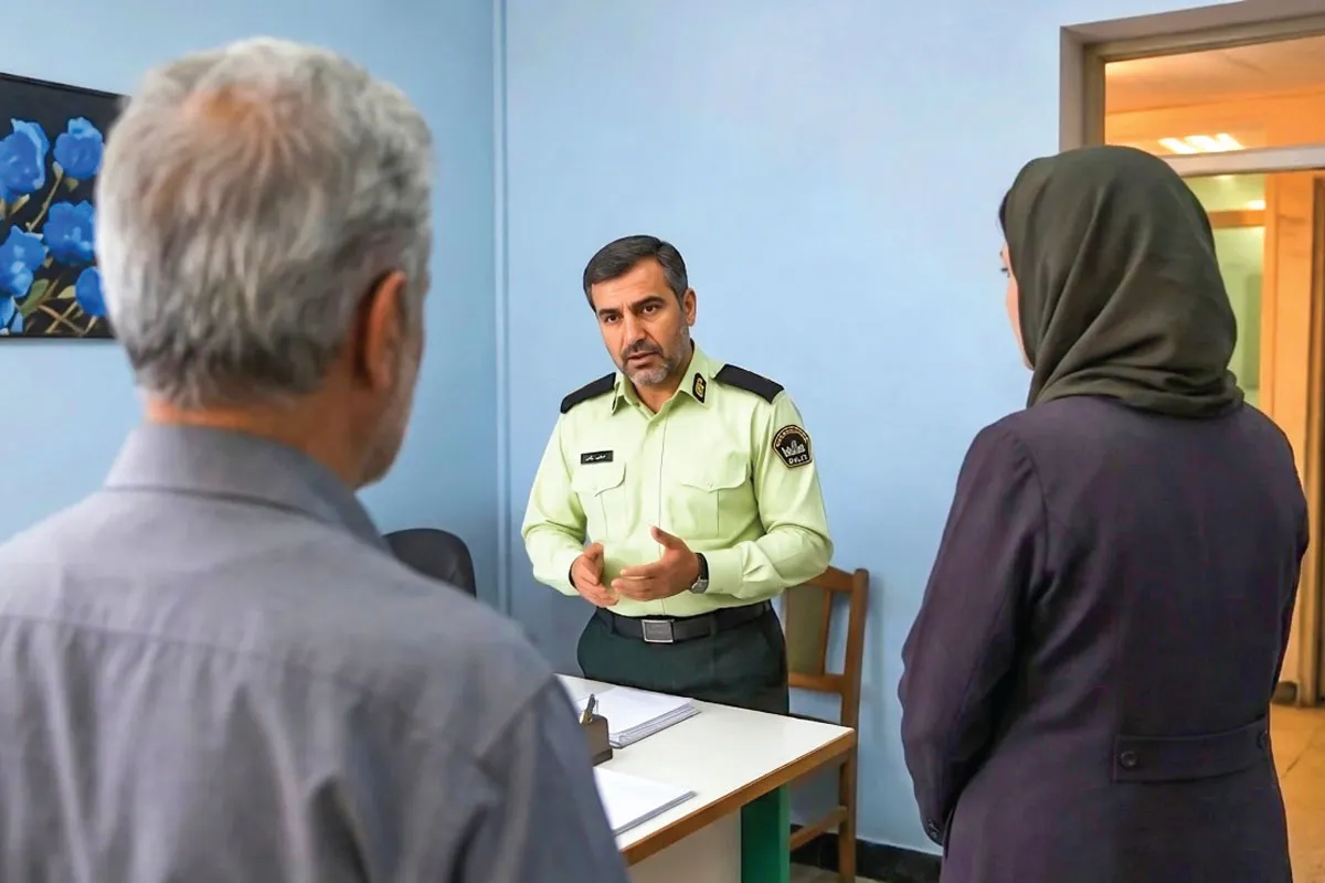 تلاش پلیس برای سازش بین عمو و عموزاده‌ها و جلوگیری از تعطیلی یک کارخانه