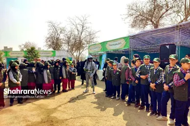 پویش سراسری درخت‌کاری در بوستان جهانشهر