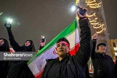 گزارش تصویری | لبیک به ندای رهبر معظم انقلاب بر حضور پرشور مردم در خیابان‌های مشهد