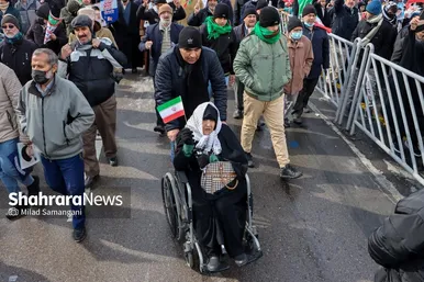 گزارش تصویری | راهپیمایی ۲۲ بهمن ۱۴۰۳ در مشهد