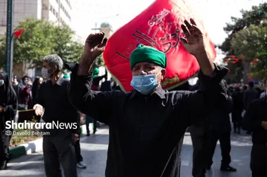 عزاداری روز شهادت امام رضا علیه اسلام در مشهد