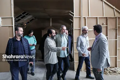 گزارش تصویری | بازدید معاون وزیر فرهنگ و رئیس سازمان سینمایی، سمعی و بصری از پشت صحنه فیلم کاکالوتی