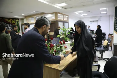 بازدید جمعی از مسئولین شهری و استانی مشهدمقدس از موسسه فرهنگی شهرآرا (۵) (۱۷ مرداد ۱۴۰۳)