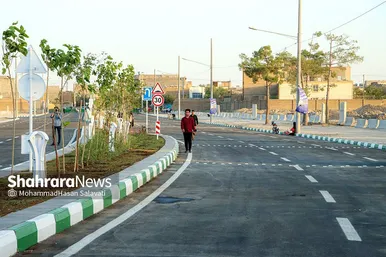 آیین بازگشایی و افتتاح بلوار بصیرت
