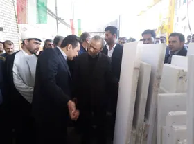 بهره&zwnj;برداری از کارخانه سنگ ساختمانی در سرخس