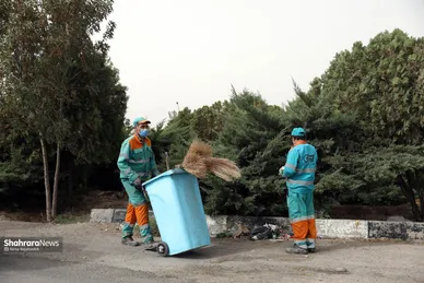 پاکسازی ٧ محور ورودی مشهد مقدس در دهه آخر صفر