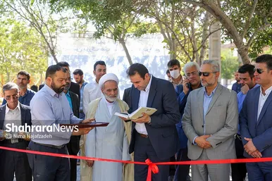 مراسم بهره‌برداری از پارک خطی و دو پل روگذر سواره کال تنباکوچی