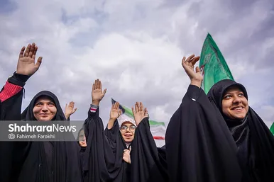گزارش تصویری | اجتماع عظیم منتظران ظهور در مشهد ۱