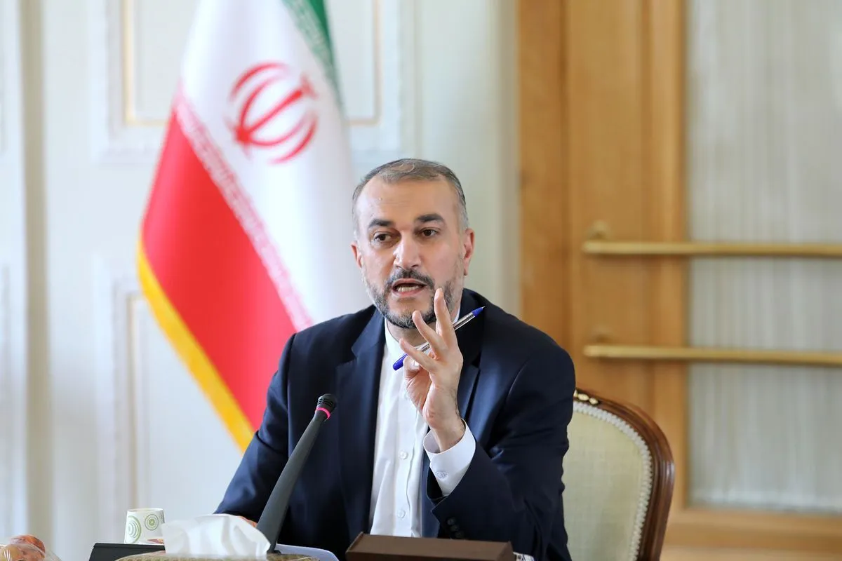 امیرعبداللهیان: مسئولیت عواقب حمله به کنسولگری ایران متوجه رژیم اسرائیل است