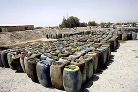 کشف ۹ هزار لیتر گازوئیل قاچاق در یک تعمیرگاه خودرو در مشهد (۹ مهر ۱۴۰۵)