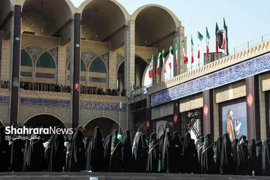 گزارش تصویری | عکس‌هایی از روز دوم وداع در مصلی بزرگ تهران (۱۴ تیرماه ۱۴۰۵)