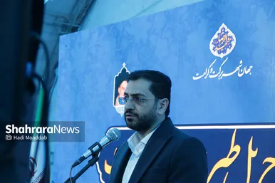 آیین افتتاح پل طبرسی به رسالت در مشهد