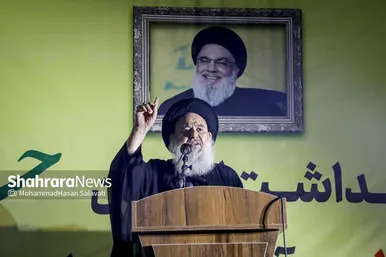 گزارش تصویری | بزرگداشت اولین سالگرد شهادت سیدالشهدای مقاومت، شهید سید حسن نصرالله در مشهد