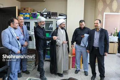 بازدید اعضای شورای اسلامی شهر مشهد از روزنامه شهرآرا