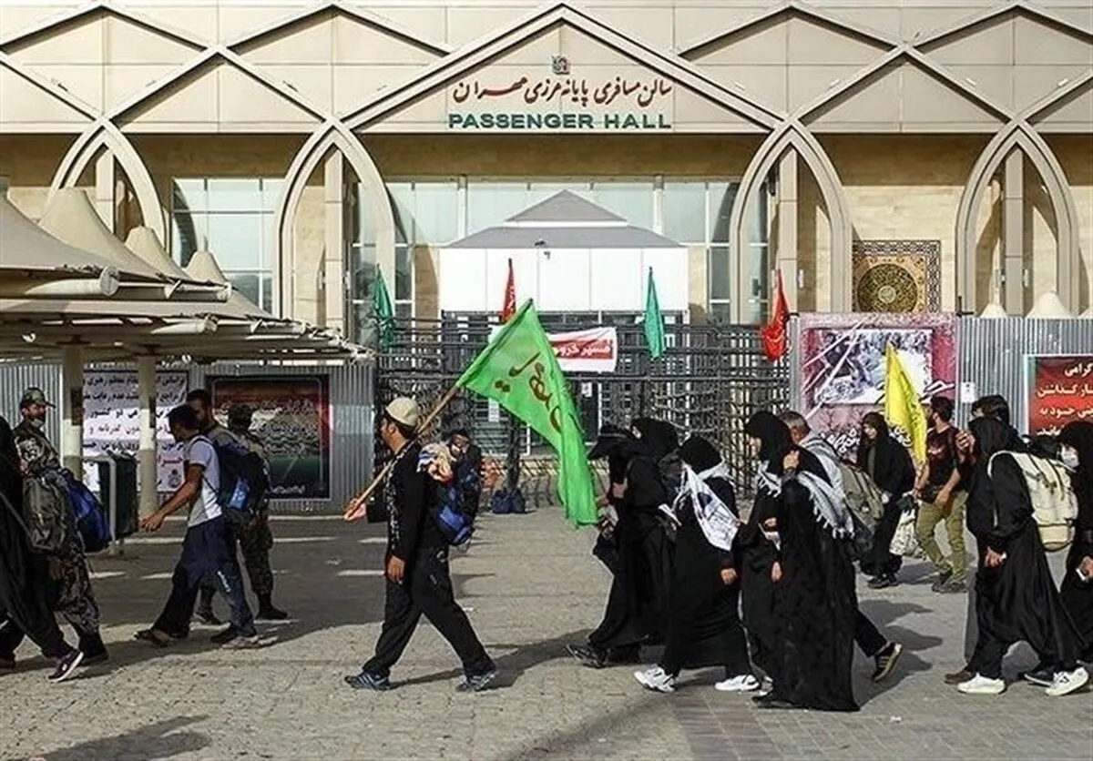 ویدئو| وضعیت مرز مهران ۱۶ روز مانده به اربعین
