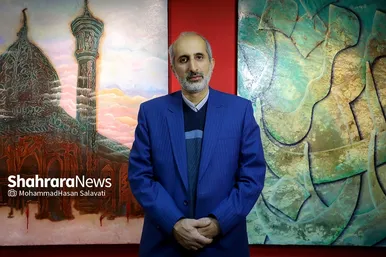نمایشگاه نقاشی خط، یادبود شهدای شاهچراغ در مشهد