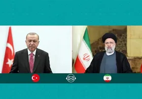 پیام رئیسی به اردوغان: زمینه&zwnj;های فراوانی برای گسترش همه&zwnj;جانبه مناسبات وجود دارد