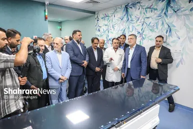 گزارش تصویری | افتتاح ۳۳ پروژه بهداشتی، درمانی، دانشجویی و فرهنگی با حضور وزیر بهداشت در خراسان رضوی