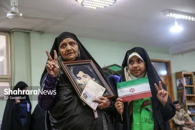 عکس‌هایی از مرحله دوم انتخابات چهاردهمین دوره ریاست‌جمهوری در مشهد (۲)