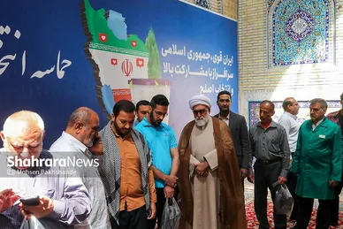 عکس‌هایی از انتخابات ریاست جمهوری در مشهد- ۳ (۸ تیرماه ۱۴۰۳)