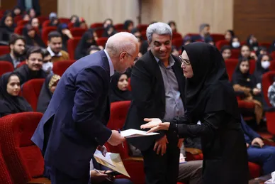 گزارش تصویری | مراسم گرامیداشت روز دانشجو با حضور قالیباف، رئیس مجلس، در دانشگاه فردوسی مشهد (۱۵ آذر ۱۴۰۴)