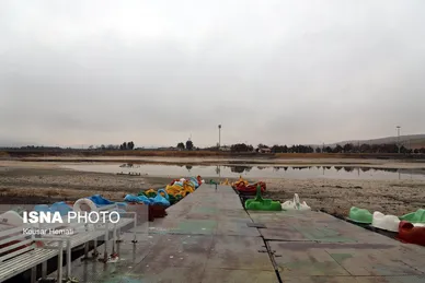 گزارش تصویری | کم آبی «سراب نیلوفر» همچنان ادامه دارد