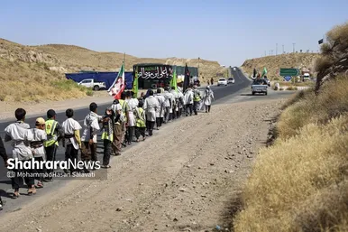 گزارش تصویری | آغاز موج پیاده‌روی زائران به مشهد در آستانه شهادت امام رضا(ع)