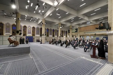 دیدار نخبگان و استعدادهای برتر علمی با رهبر معظم انقلاب