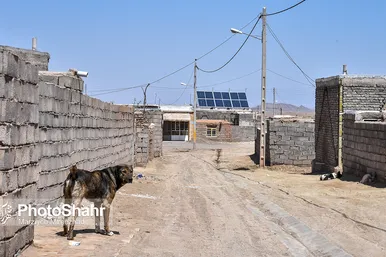 درآمدزایی اهالی روستای چاه نسر به کمک پنل های خورشیدی