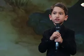 ویدئو | کوچکترین مداح "حسینیه معلی"
