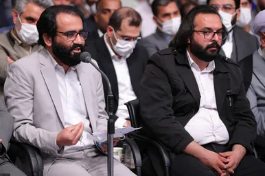 دیدار شاعران و اساتید ادبیات فارسی با رهبر انقلاب