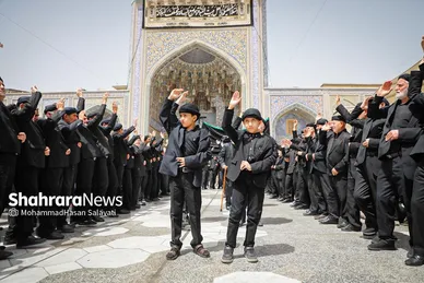 گزارش تصویری | حرم مطهر رضوی در روز شهادت امام رضا (ع)