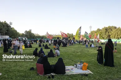 گزارش تصویری | اجتماع بزرگ کودکان و نوجوانان مشهدی در یادبود شهدای کودک و نوجوان ایرانی حمله رژیم صهیونی