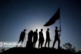 کاروان پیاده شهرستان بافق پس از ۲۷ روز پیاده&zwnj;روی وارد مشهد شدند