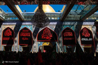 مراسم عزاداری ظهر عاشورا - کربلا معلی