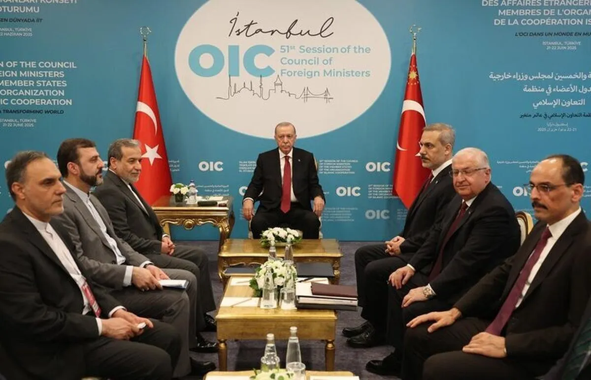 عراقچی با اردوغان دیدار کرد (۳۱ خرداد ۱۴۰۴)