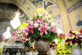 زیباسازی حرم امام&zwnj;رضا(ع) با ۳۰ هزار بوته گل به&zwnj;مناسبت عید فطر