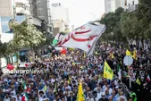 راهپیمایی جمعه‌های «خشم و نصر» در مشهد برگزار شد (۴ مهر ۱۴۰۴)